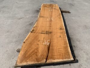 live edge white oak slab, hardwood lumber, live edge bar tops
