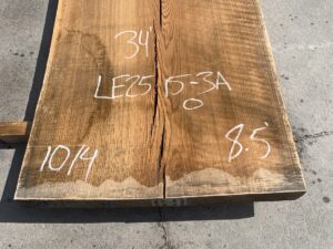 live edge white oak slab, hardwood lumber, live edge bar tops