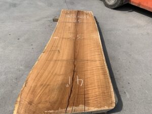 live edge white oak slab, hardwood lumber, live edge bar tops