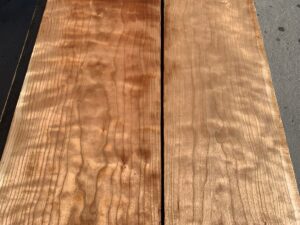 long curly cherry lumber, hardwood lumber, premium curly cherry