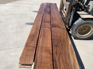 long quartersawn walnut lumber, unsteamed walnut, premium lumber