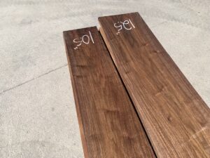 walnut lumber, premium hardwood, unsteamed walnut
