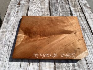 cherry crotch, door panel, drawer panel