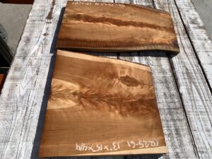 cherry crotches, door panels, drawer panels