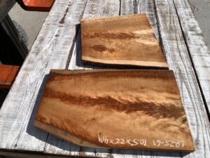 cherry crotches, door panels, drawer panels