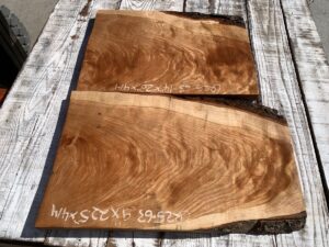 cherry crotches, door panels, drawer panels