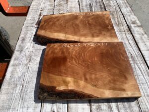 cherry crotches, door panels, drawer panels