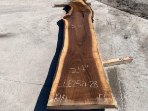 live edge walnut slab, unsteamed walnut, premium hardwood