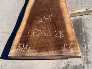 live edge walnut slab, unsteamed walnut, premium hardwood