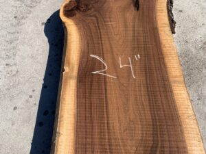 live edge walnut slab, unsteamed walnut, premium hardwood