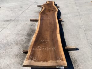 live edge walnut slab, unsteamed walnut, premium hardwood