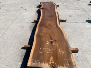 live edge walnut slab, unsteamed walnut, premium hardwood