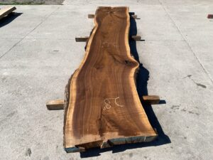 live edge walnut slab, unsteamed walnut, premium hardwood