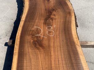 live edge walnut slab, unsteamed walnut, premium hardwood