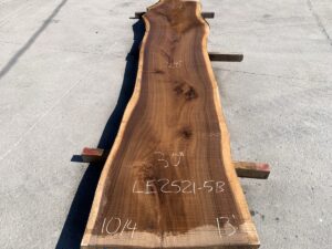 live edge walnut slab, unsteamed walnut, premium hardwood