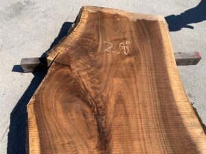 live edge walnut slab, unsteamed walnut, premium hardwood