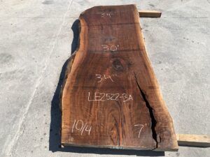 live edge walnut slab, unsteamed walnut, curly walnut slab