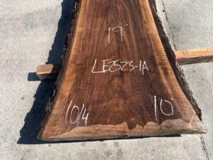 live edge walnut slab, unsteamed walnut, premium hardwood