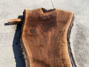 live edge walnut slab, unsteamed walnut, premium hardwood