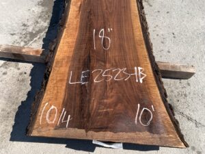 live edge walnut slab, unsteamed walnut, premium hardwood