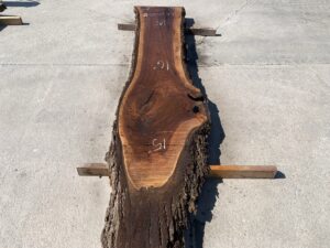 live edge walnut slab, unsteamed walnut, premium hardwood