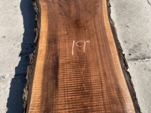 live edge walnut slab, unsteamed walnut, premium hardwood