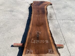 live edge walnut slab, unsteamed walnut, premium hardwood