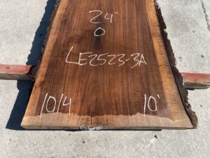 live edge walnut slab, unsteamed walnut, premium hardwood