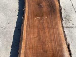live edge walnut slab, unsteamed walnut, premium hardwood