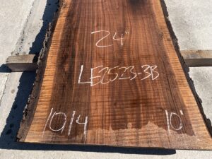 live edge walnut slab, unsteamed walnut, premium hardwood