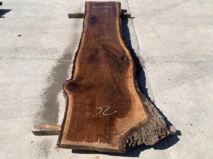 live edge walnut slab, unsteamed walnut, premium hardwood