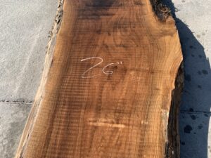 live edge walnut slab, slab hardwood, unsteamed walnut