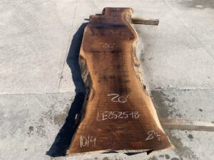 live edge walnut slab, unsteamed walnut slab, rustic walnut slab