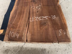 live edge walnut slab, unsteamed walnut slab, rustic walnut slab
