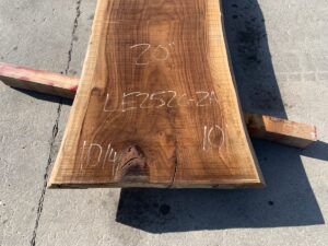 live edge walnut slab, unsteamed walnut, premium hardwood