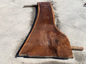 live edge walnut slab, unsteamed walnut, walnut crotch