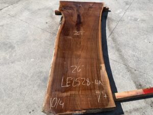 live edge walnut slab, unsteamed walnut, walnut crotch