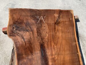 live edge walnut slab, unsteamed walnut, walnut crotch