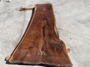 live edge walnut slab, unsteamed walnut, walnut crotch