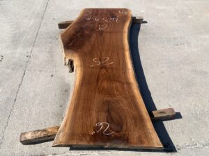live edge walnut slab, unsteamed walnut, rustic walnut slab