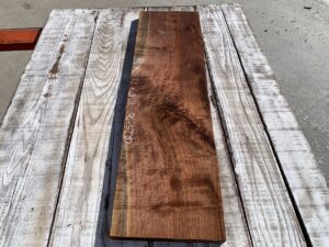 walnut crotch, door panel, drawer panel