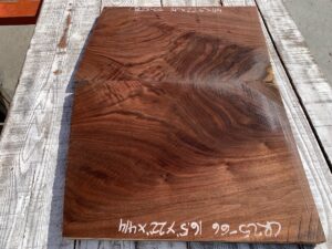 walnut crotches, door panels, drawer panels