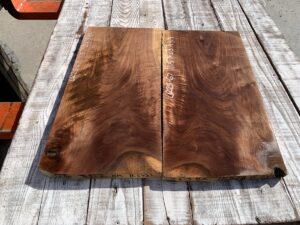 walnut crotches, door panels, drawer panels
