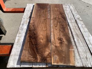 walnut crotches, door panels, drawer panels
