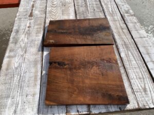 walnut crotches, door panels, drawer panels