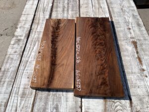 walnut crotches, door panels, drawer panels