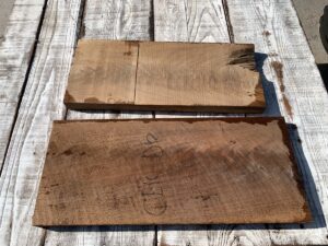 walnut crotches, door panels, drawer panels