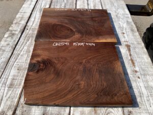 walnut crotches, door panels, drawer panels