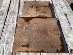 walnut crotches, door panels, drawer panels