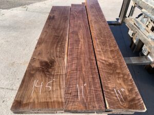 curly walnut lumber, premium curly walnut, unsteamed walnut